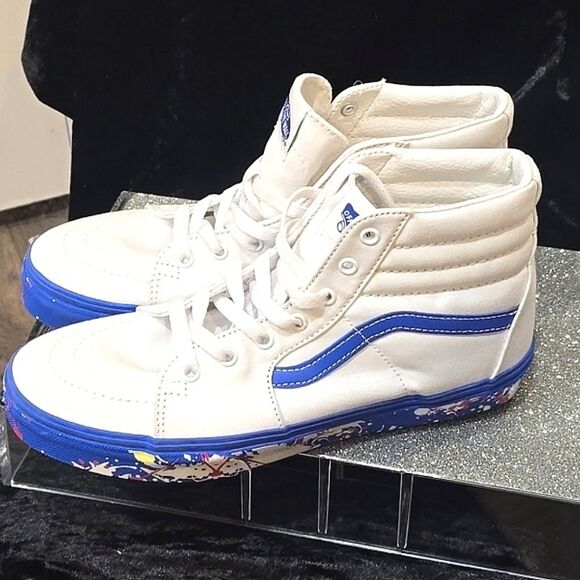 Vans Sk8-Hi Paint Sneakers - Picture 7 of 10